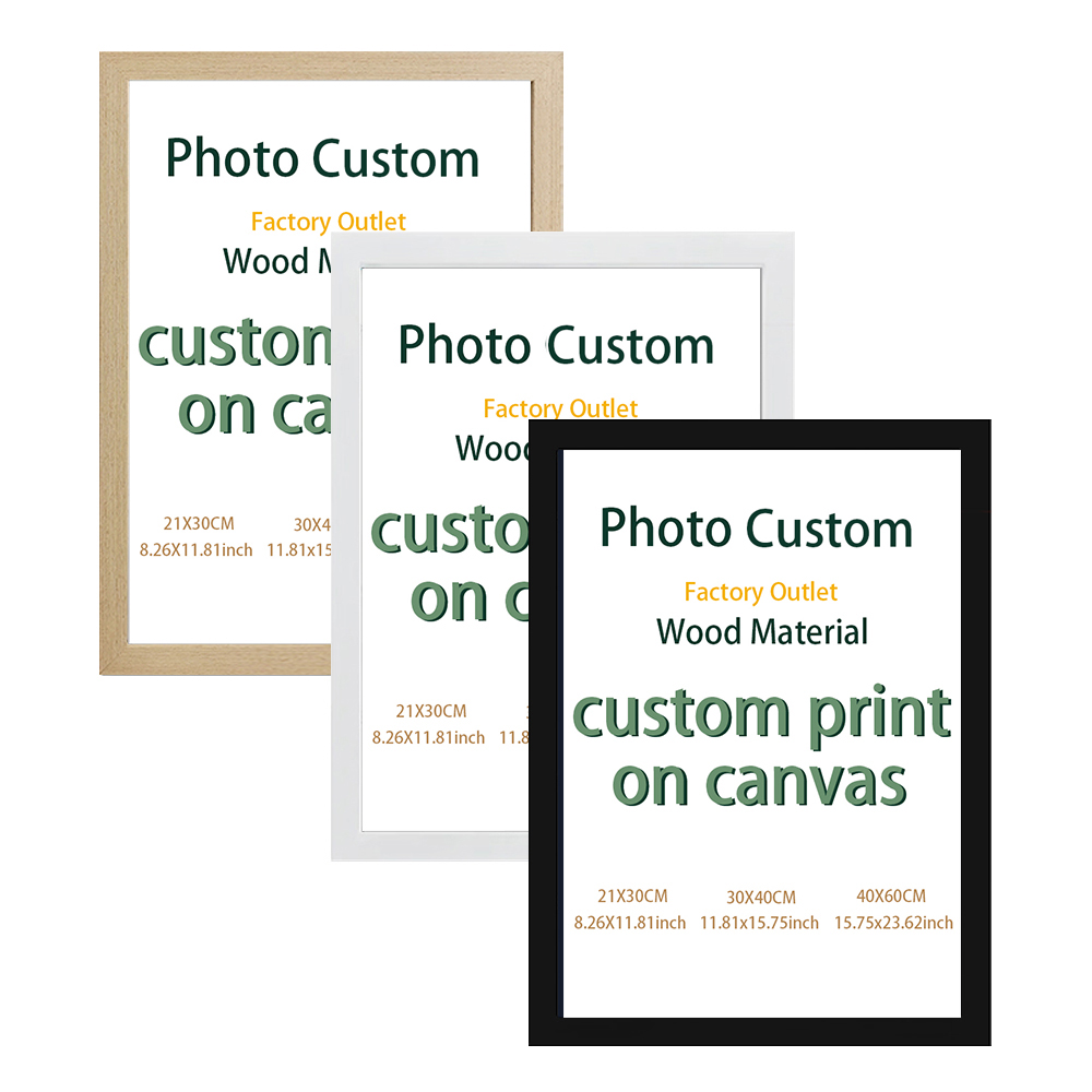 Wedding Party Supply - Pintura em tela personalizada mais moldura