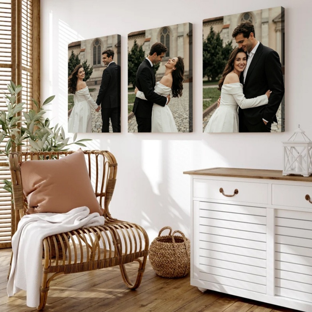 Wedding Party Supply - Conjunto de 3 impressões personalizadas em