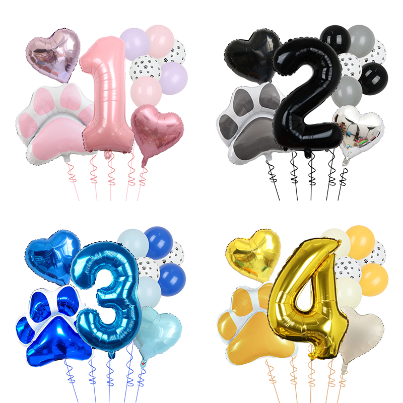 Wedding Party Supply - 10PCS Balões de Alumínio em Forma