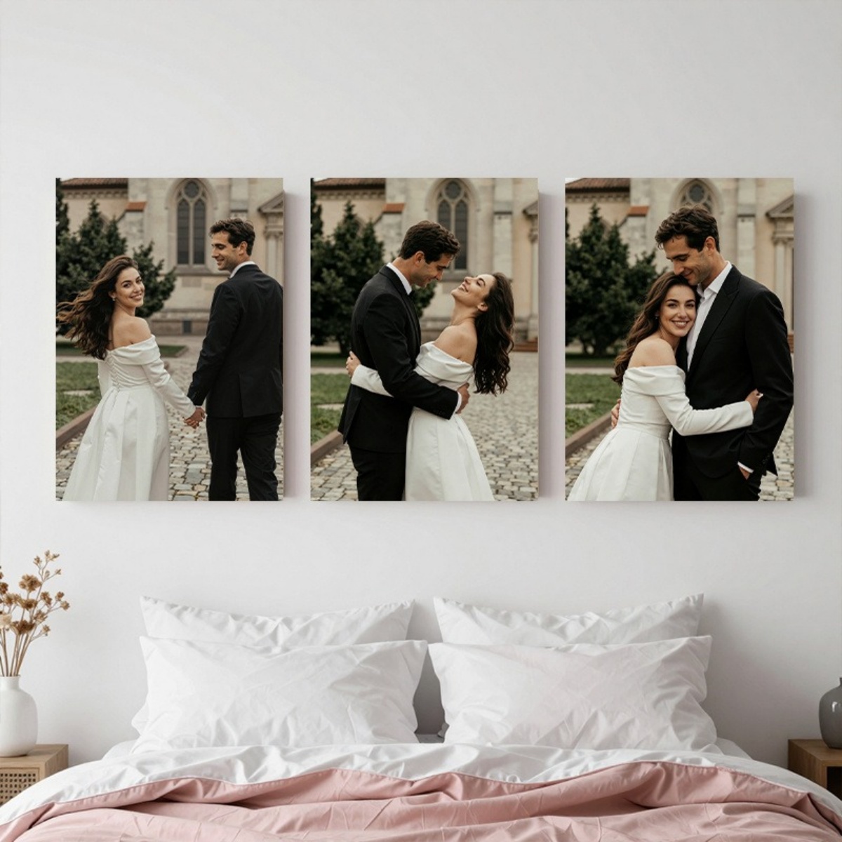 Conjunto de 3 impressões perso - Wedding Party Supply avaliação e preço