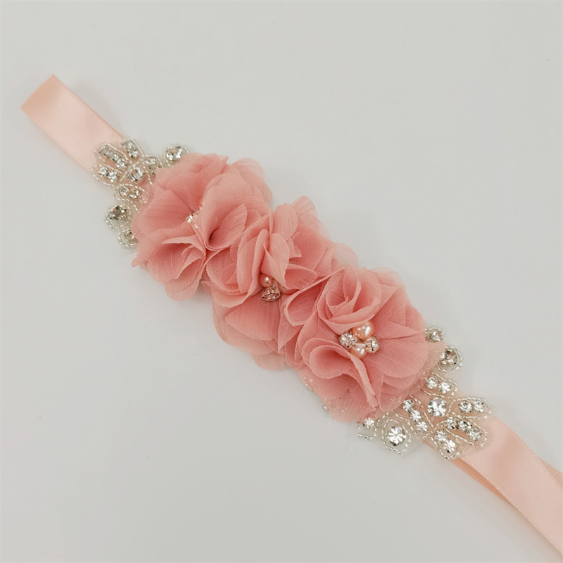 Cintos de Noiva em Tecido Chif - Bridal Sash Ribbon avaliação e preço