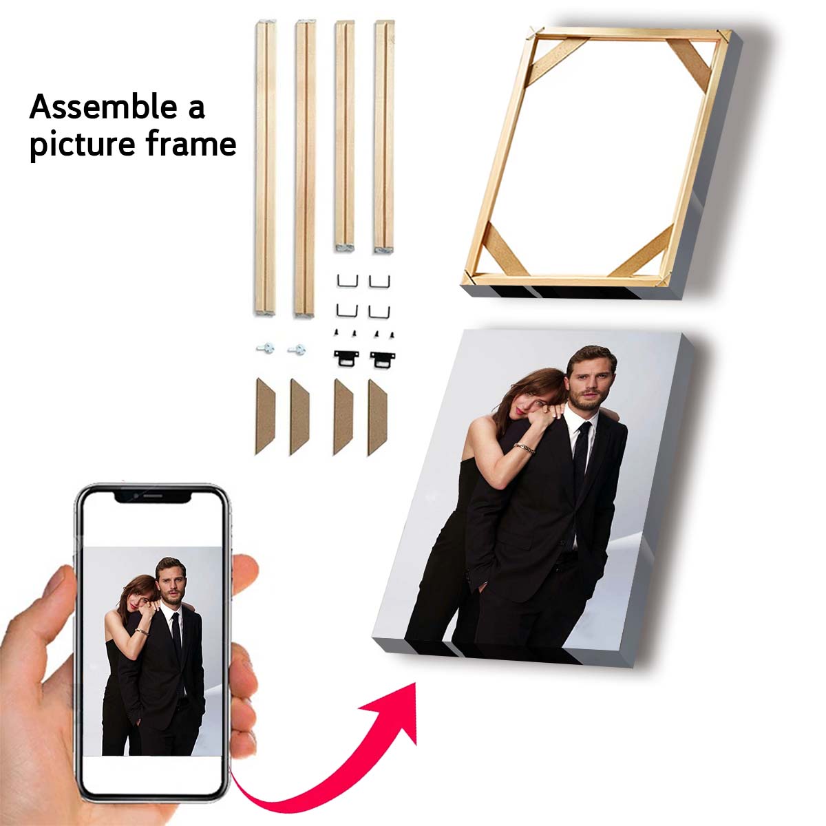 Pintura em Tela Personalizada  - Wedding Party Supply avaliação e preço