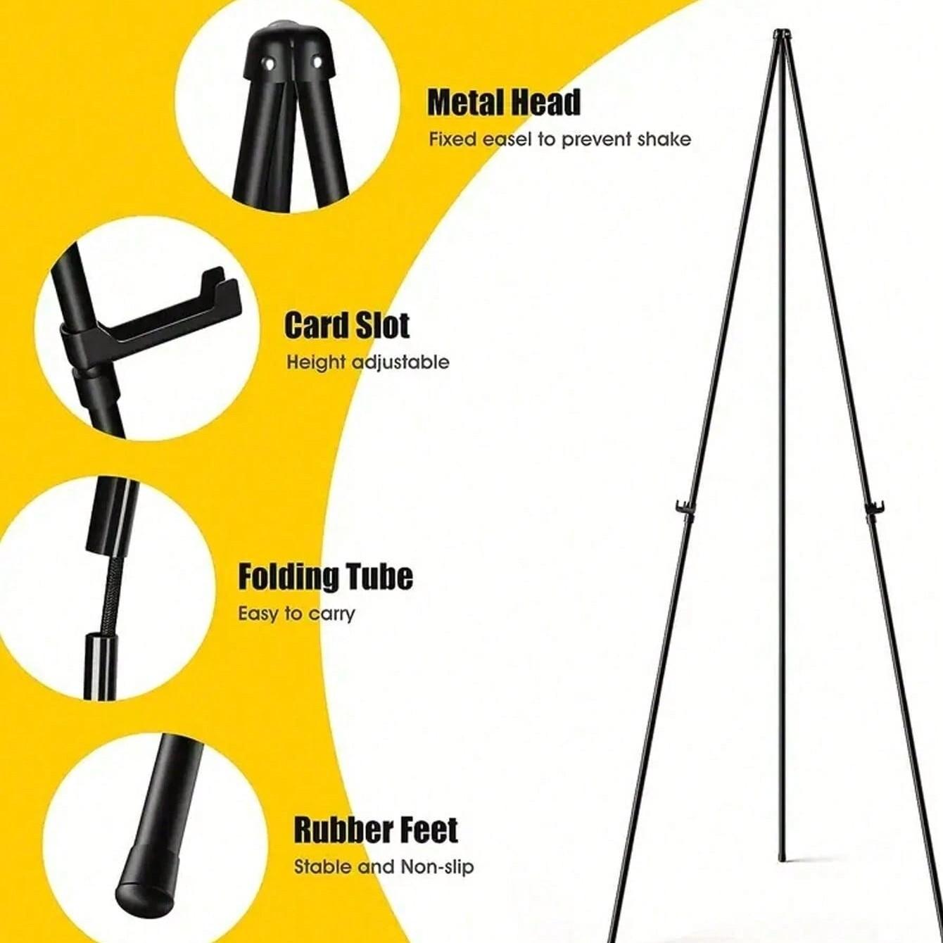 Suporte de Exibição Portátil D - Wedding Ceremony Supply avaliação e preço