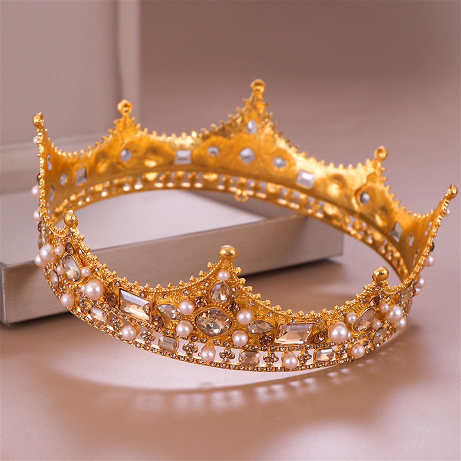 Coroa de Noiva com Strass, Tia - Wedding Party Supply avaliação e preço