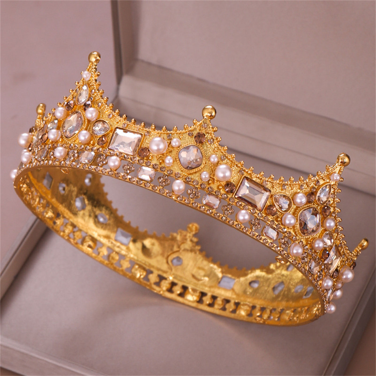Coroa de Noiva com Strass, Tia - Wedding Party Supply avaliação e preço